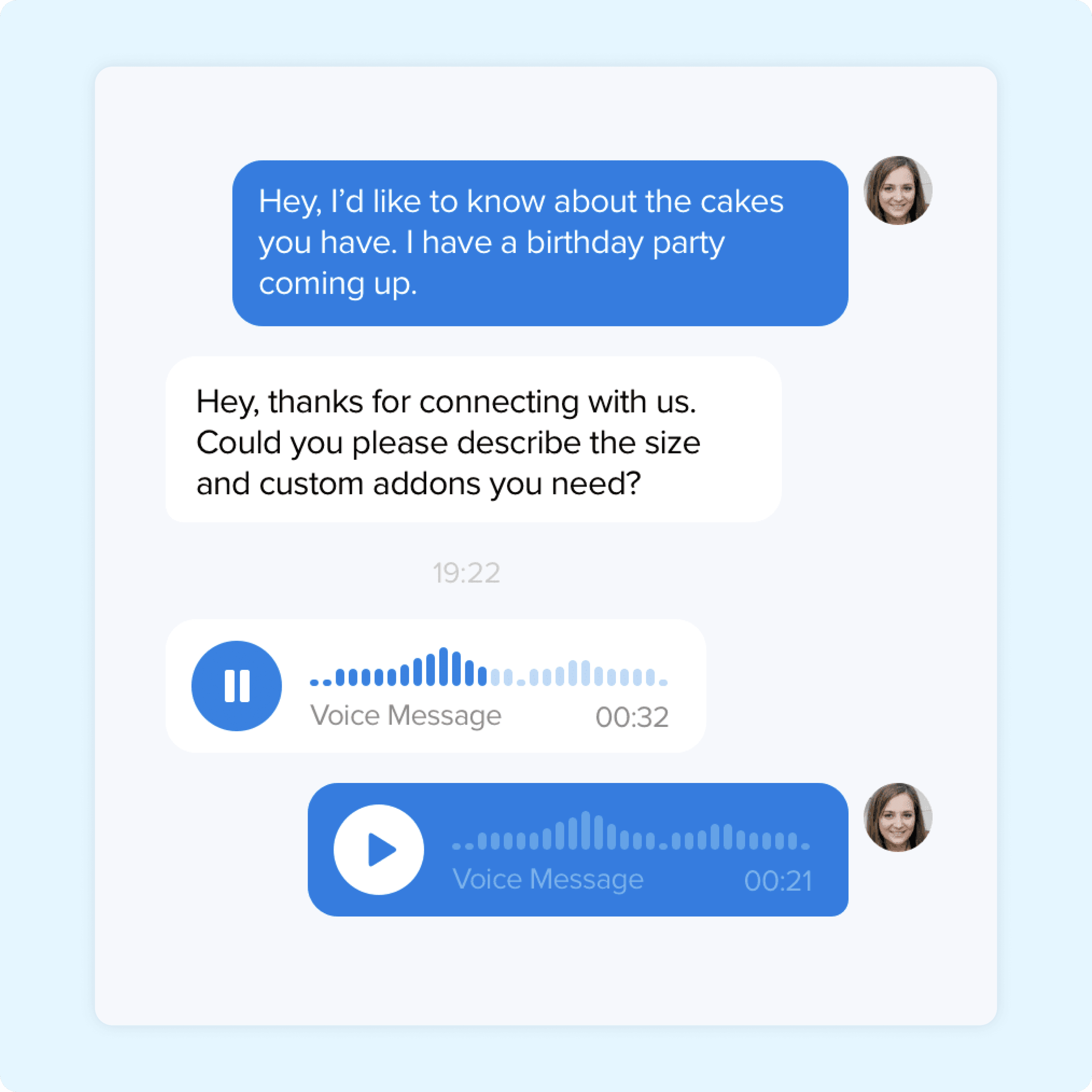 Facebook Messenger conversation management