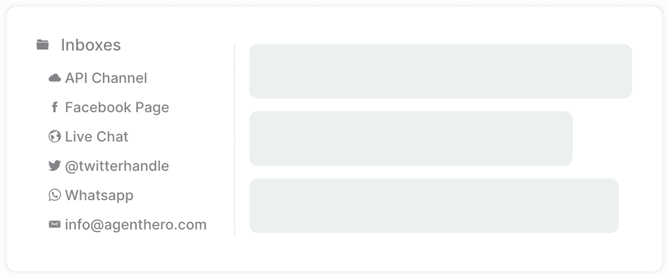 Multiple shared inboxes managed in one account