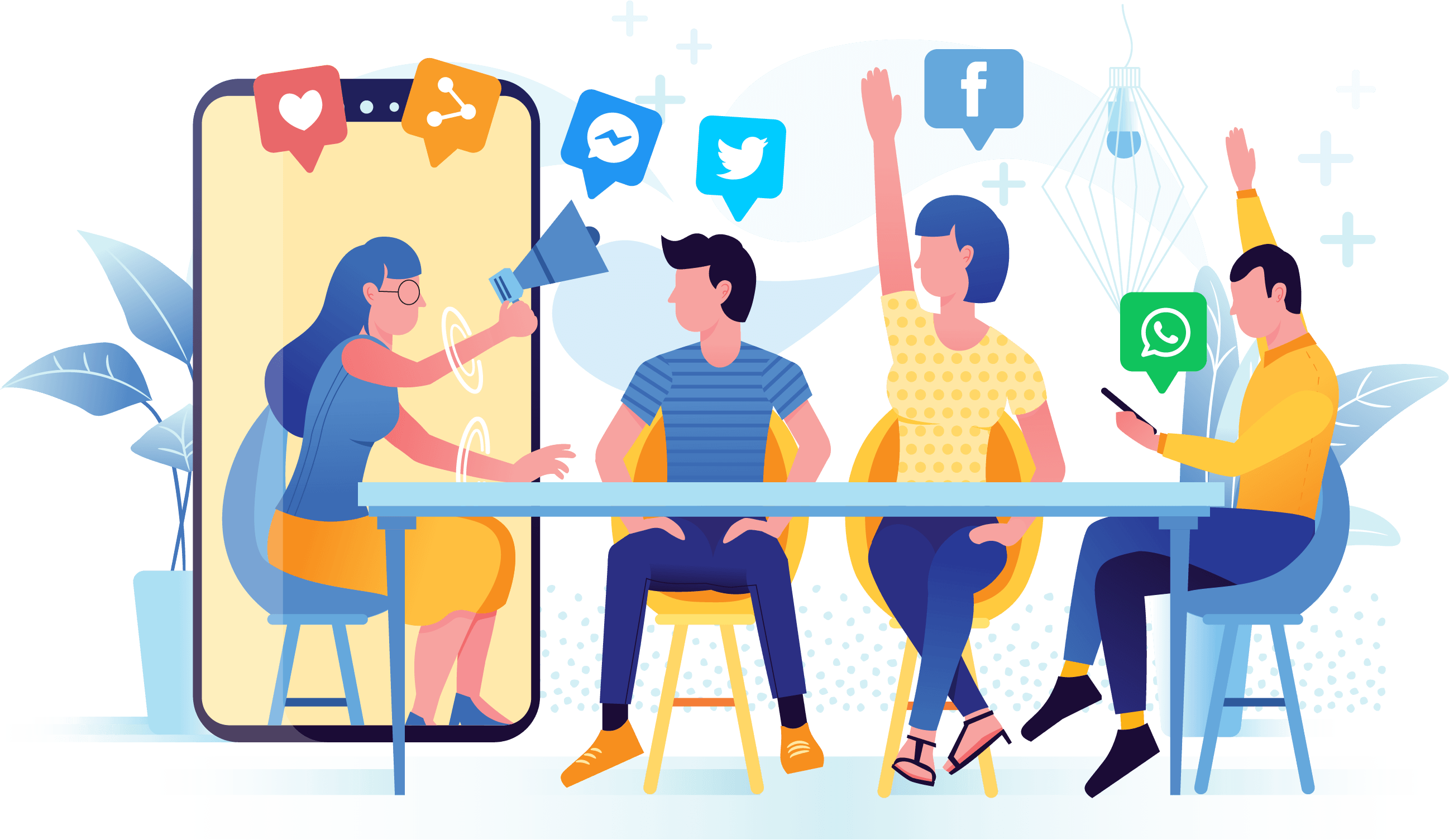 Team collaborating in a shared inbox